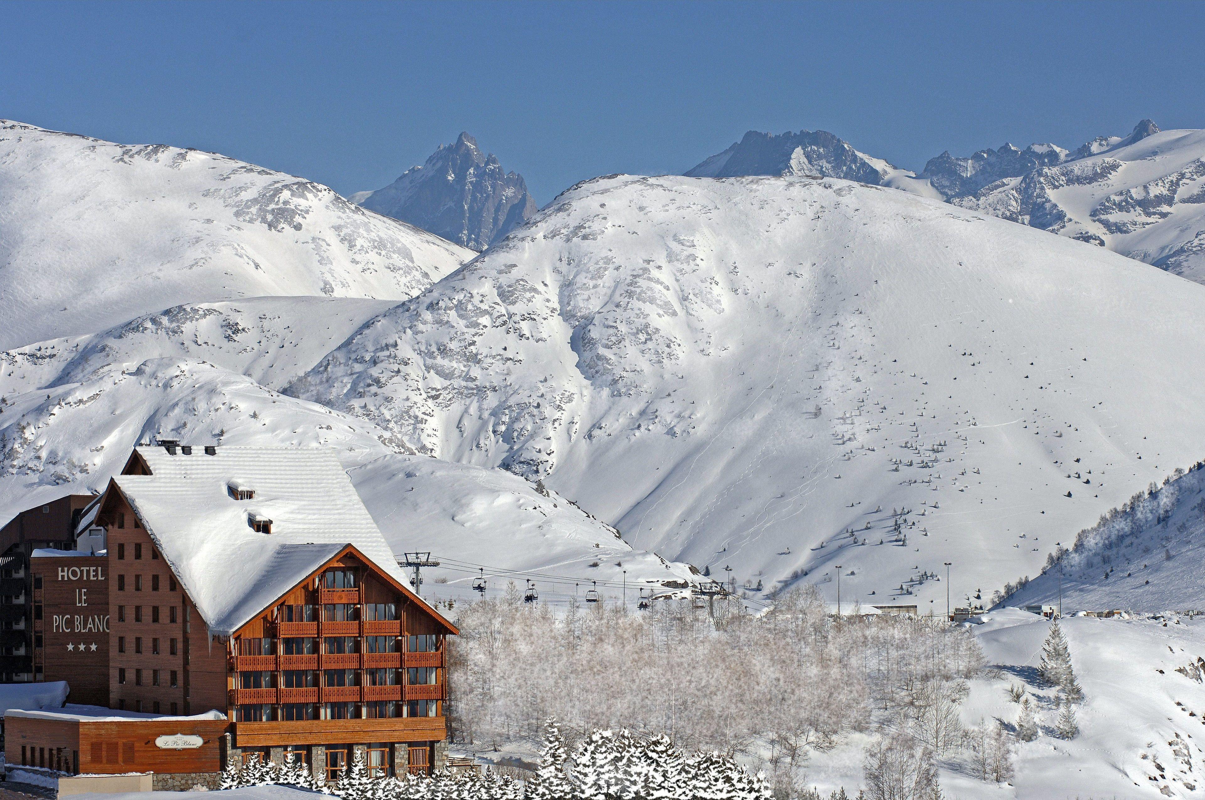 Le Pic Blanc Hotel Alpe d'Huez Exterior foto